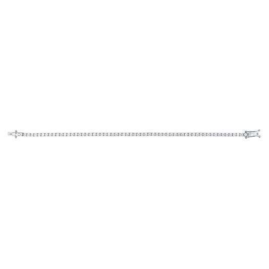 Tennis Bracelet - White Gold