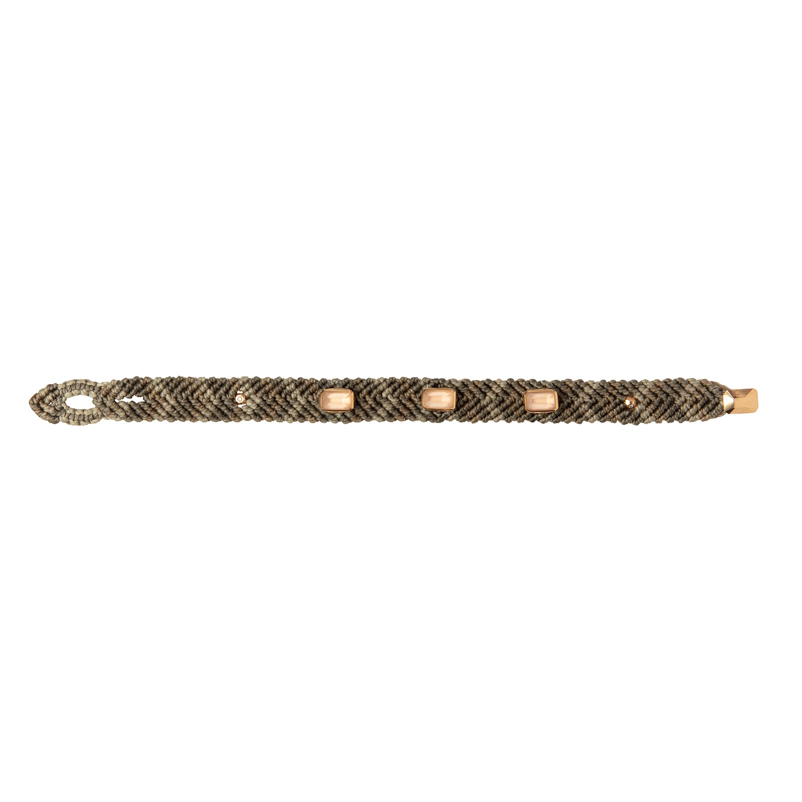 Maqé 10mm Safari Bracelet - Rose Quartz - Bracelets - Broken English Jewelry
