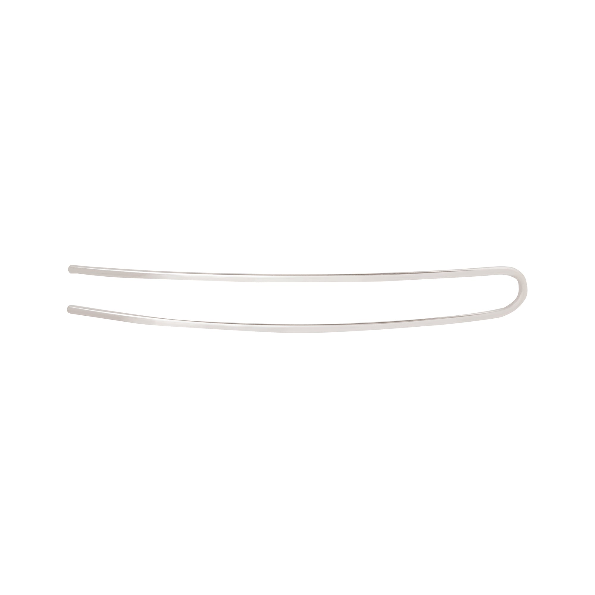 Trouver Hair Pin - White Gold - Broken English Jewelry