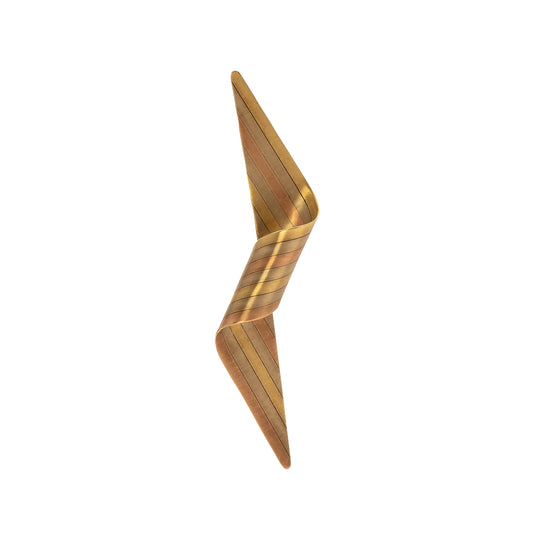 Morelli Tri-Color Ribbon Pin