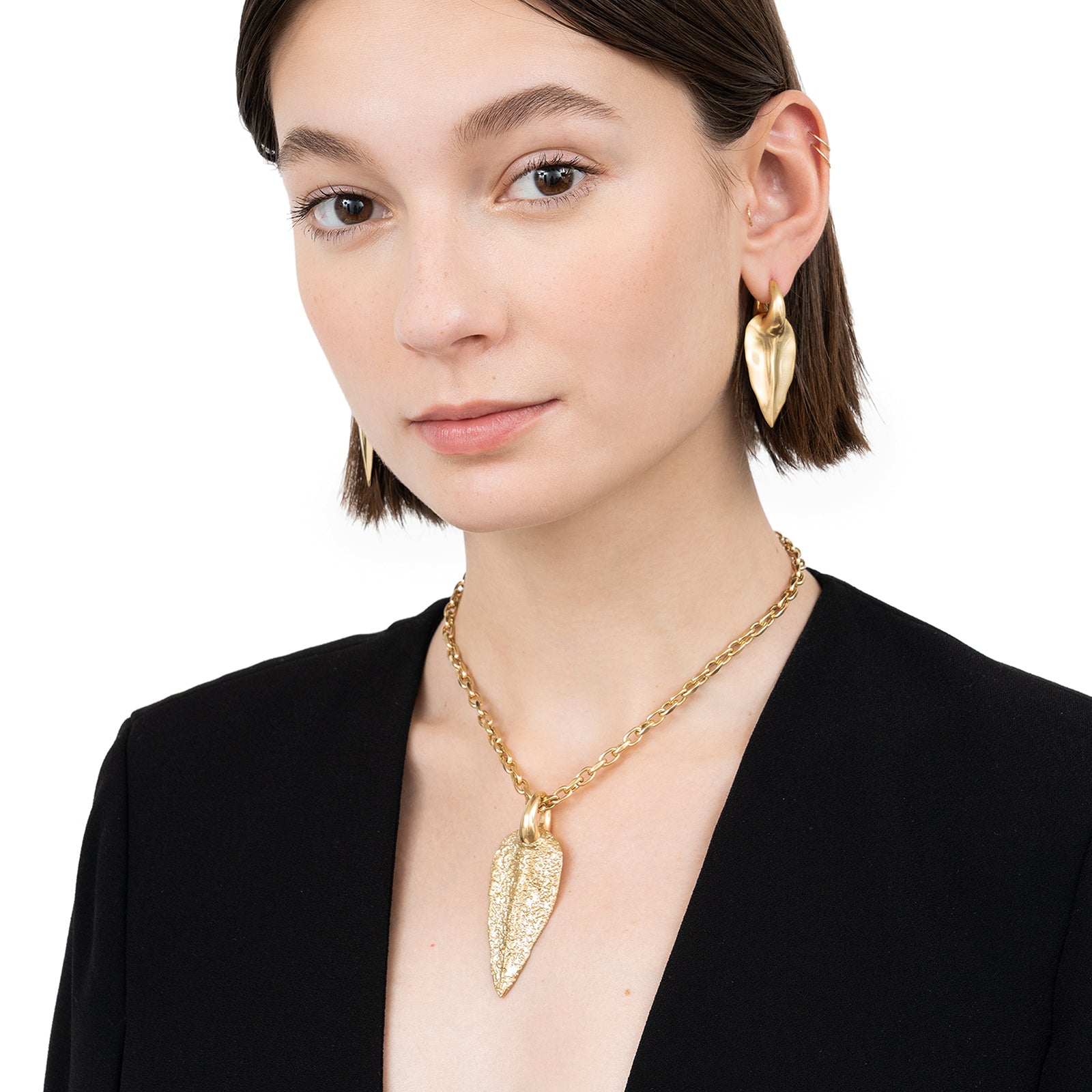 VRAM Short Graduated Oval Lynk Chain - 16" - Necklaces - Broken English Jewelry