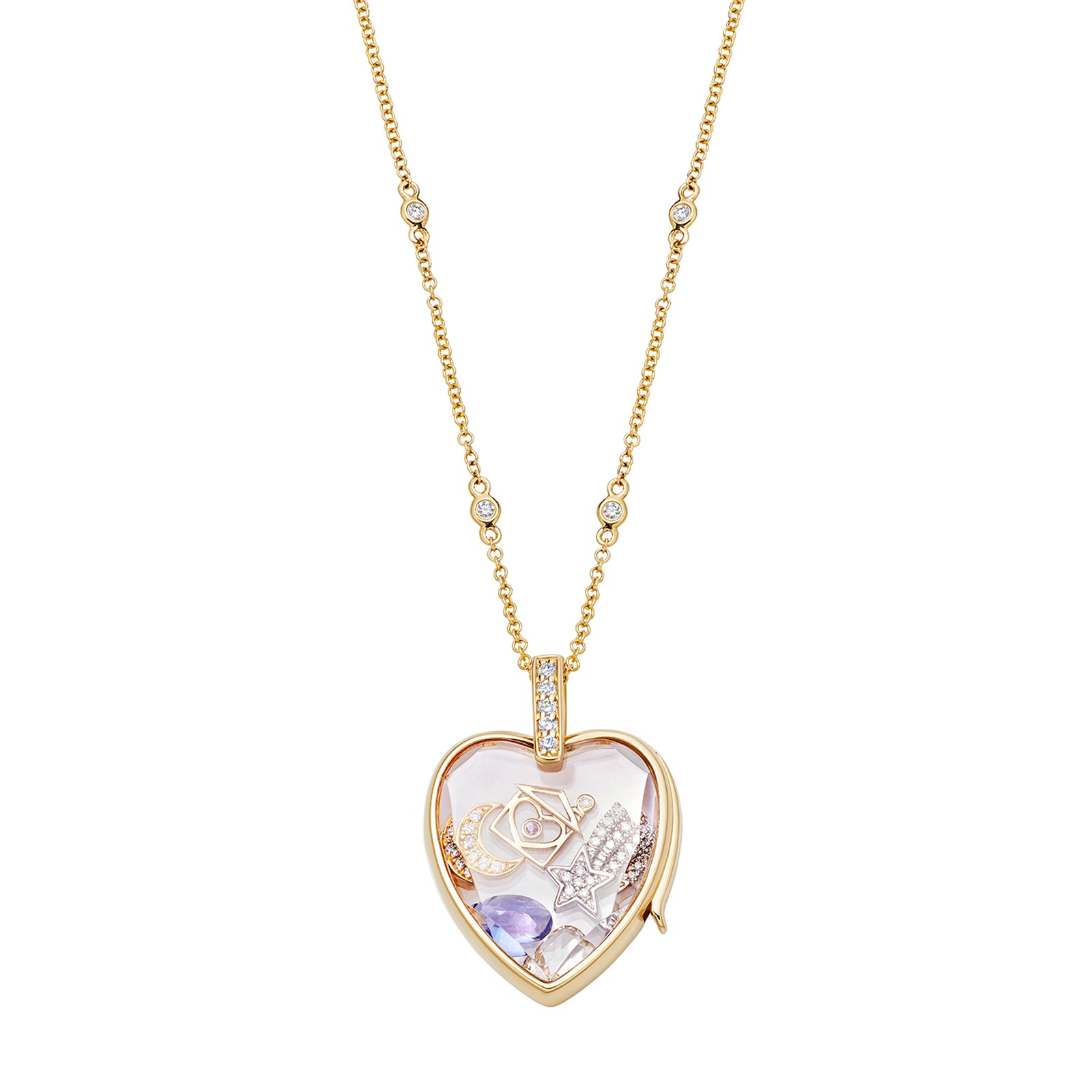 The Amate Heart Locket
