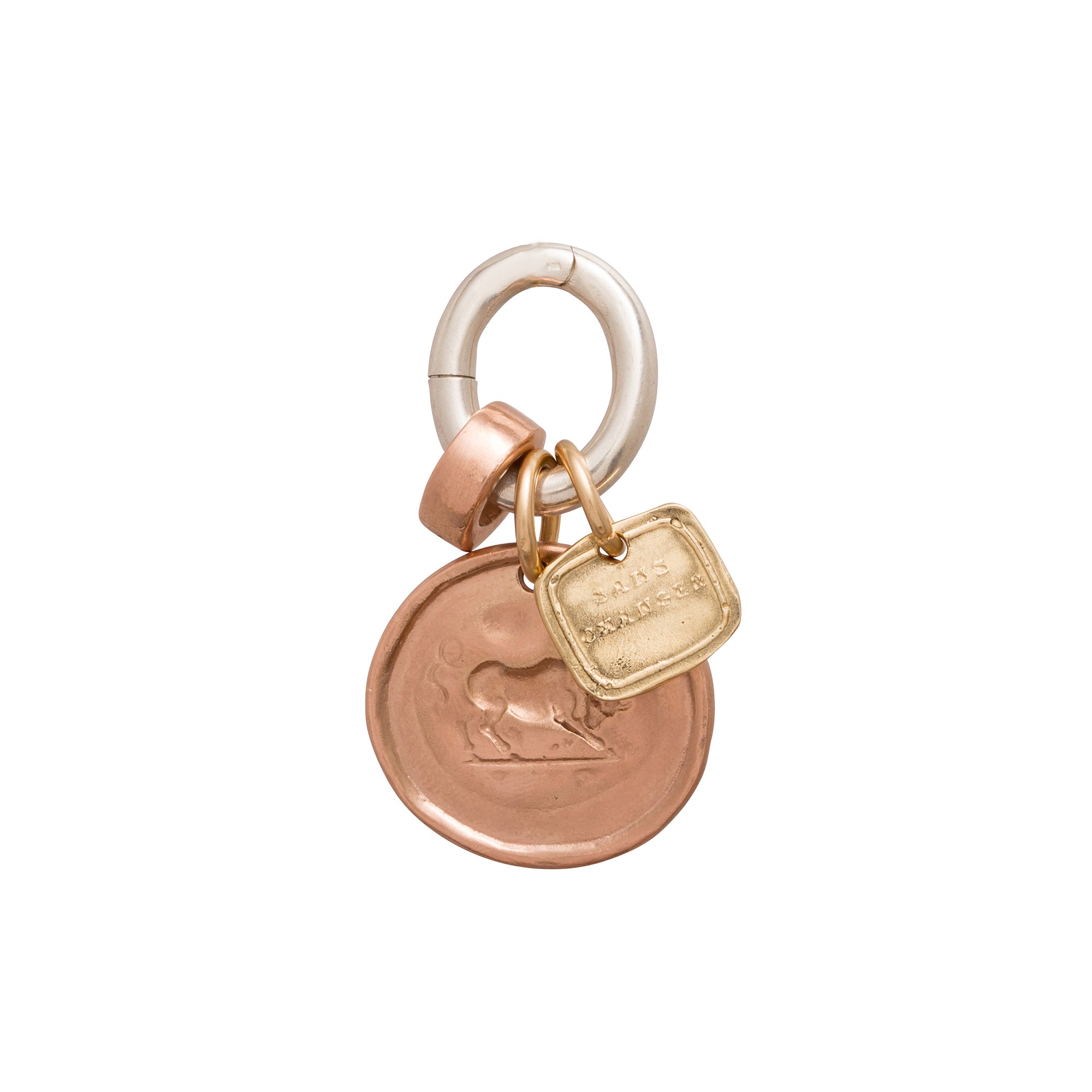 James Colarusso Gold Circle - Broken English Jewelry