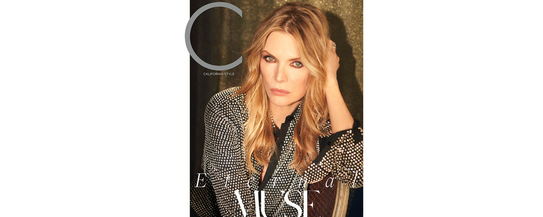 Broken English Jewelry, C Magazine cover with Michelle Pfeiffer, November 2017
