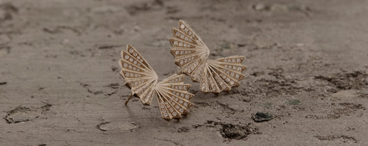 Broken English Jewelry - Wings of Love - Anita Ko earrings
