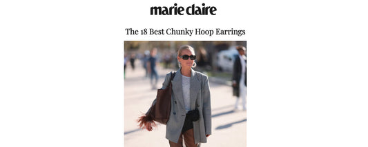 Marie Claire, The 18 Best Chunky Hoop Earrings