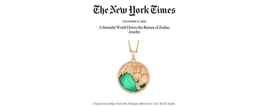 The New York Times, A Stressful World Drives the Return of Zodiac Jewelry