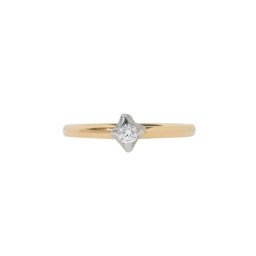 Hanabi Ring I - Yellow Gold