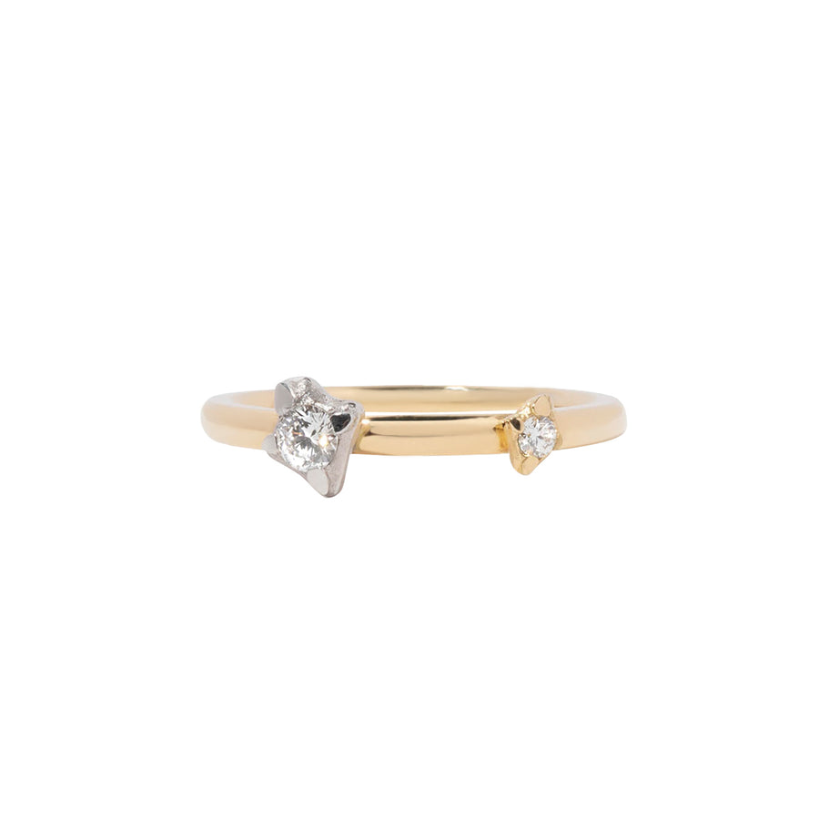 Hanabi Ring II - Yellow Gold