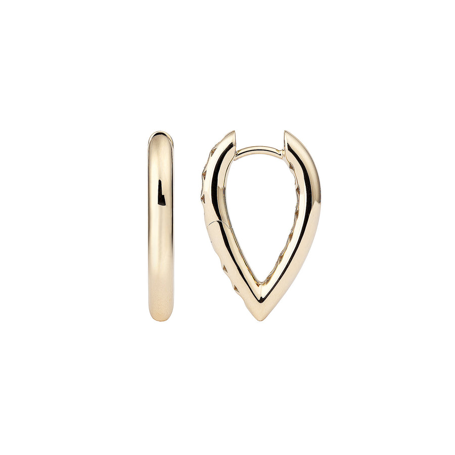 Engelbert Small Drop Link Earrings - Yellow Gold - Earrings - Broken English Jewelry