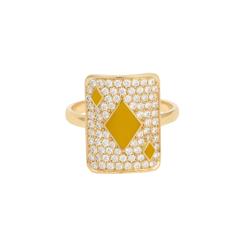 Gold Honneur Pinkie Ring