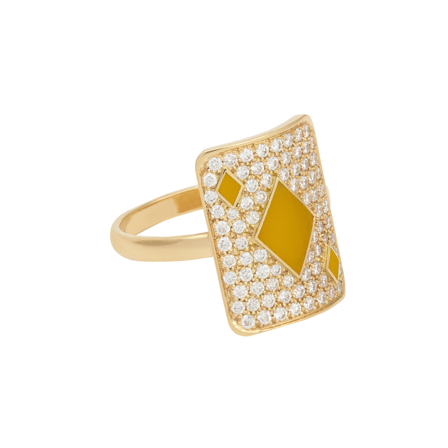 Gold Honneur Pinkie Ring