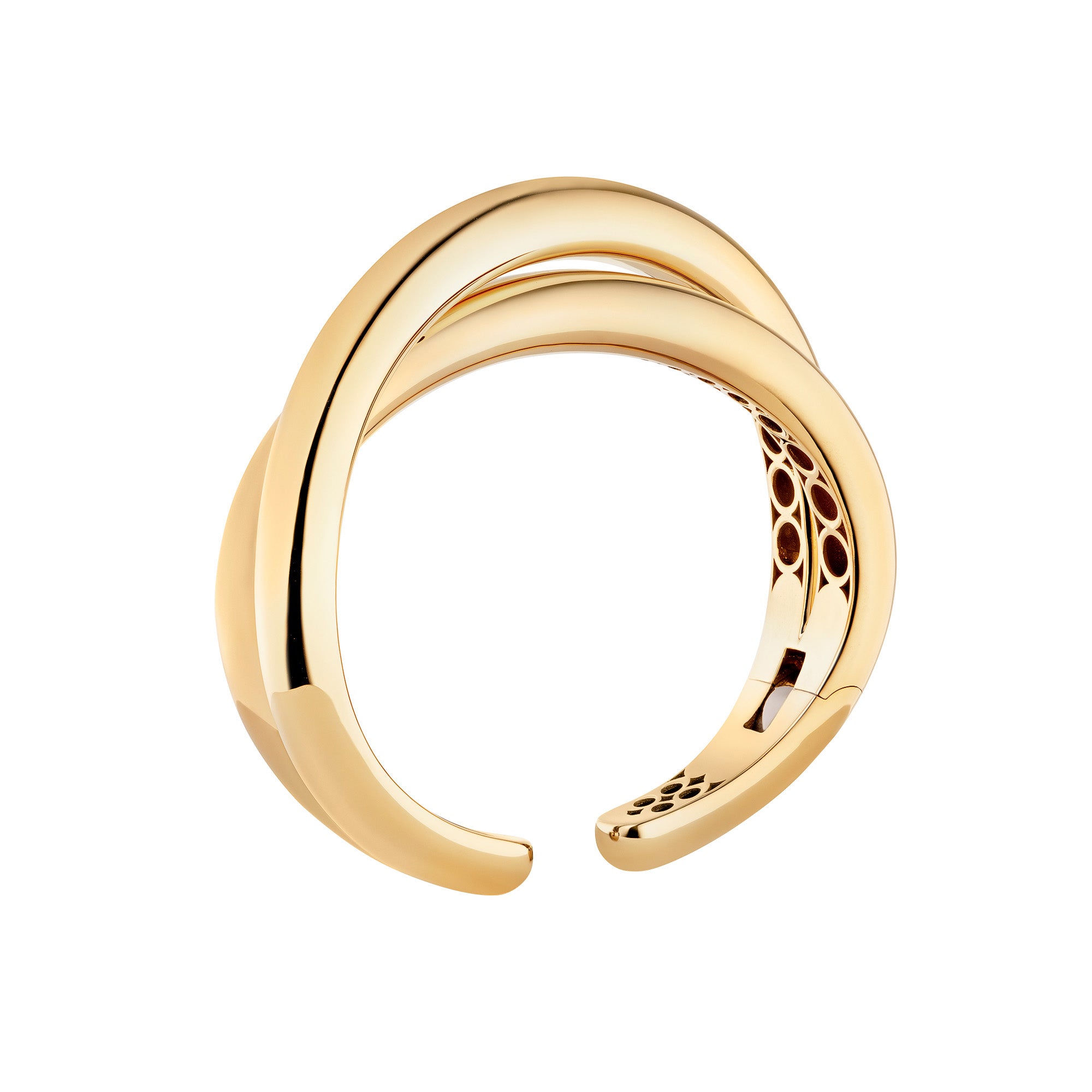 Big Infinity Loop Bracelet in 18K Yellow Gold