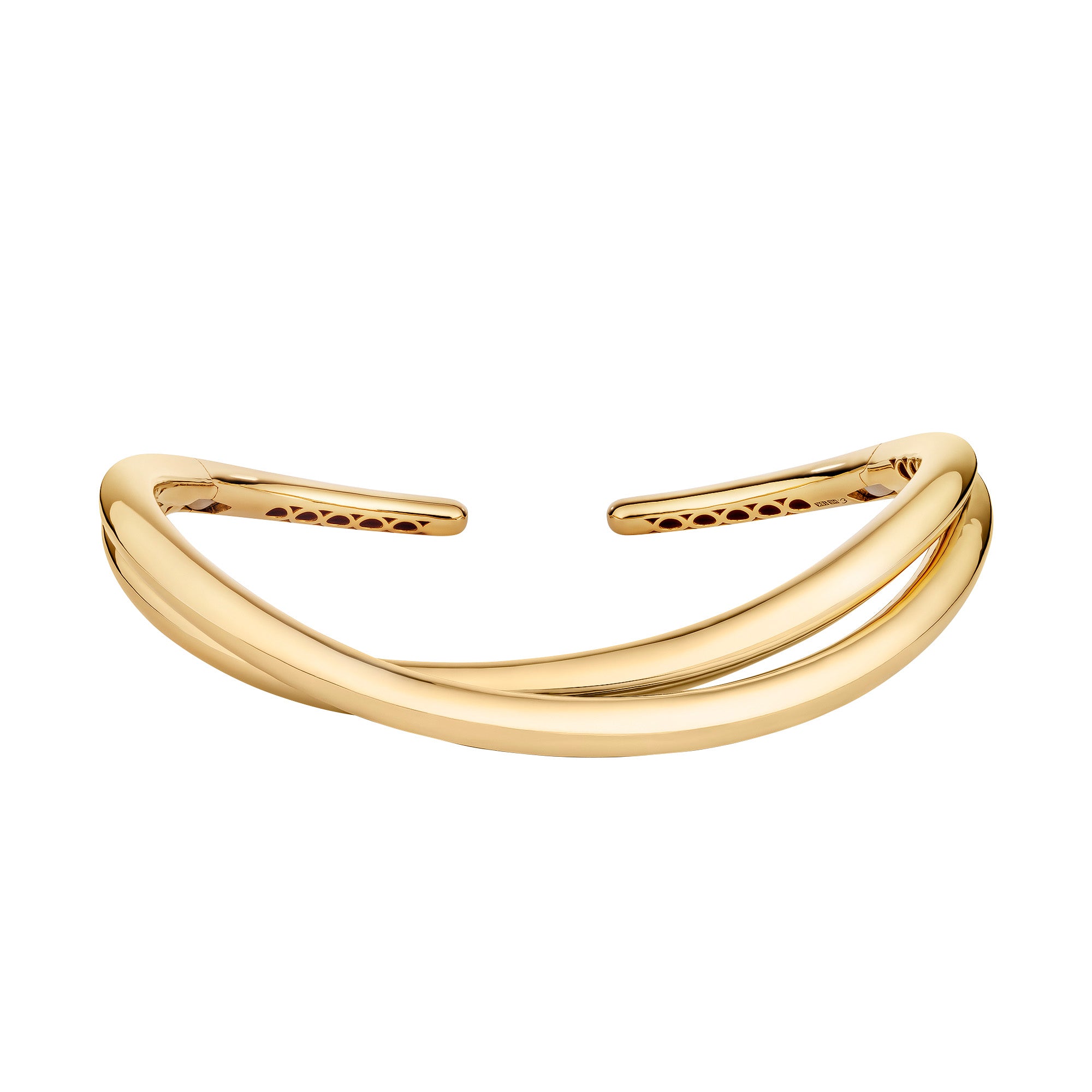 Big Infinity Loop Necklace in 18K Yellow Gold