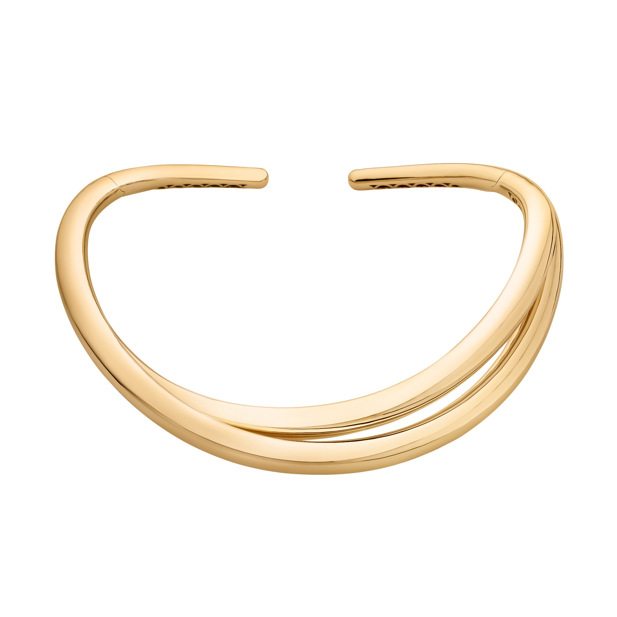 Big Infinity Loop Necklace in 18K Yellow Gold