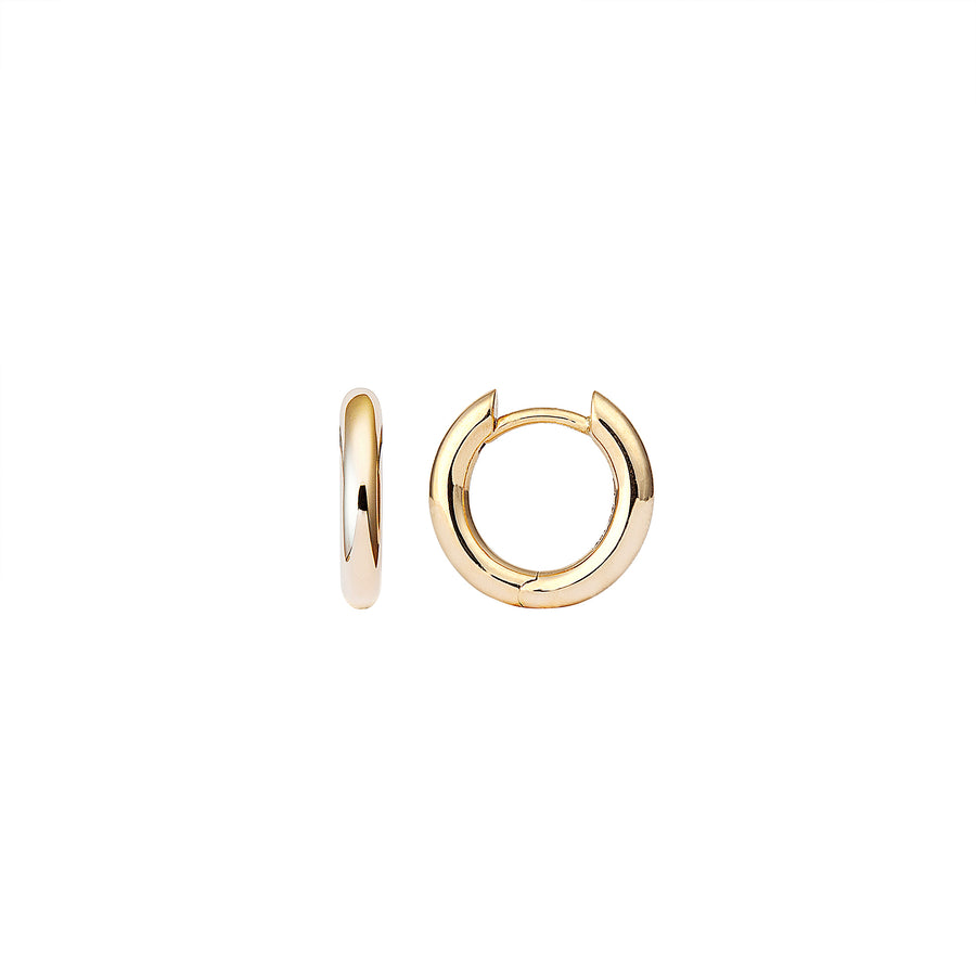 Mini Absolute Creoles in 18K Yellow Gold