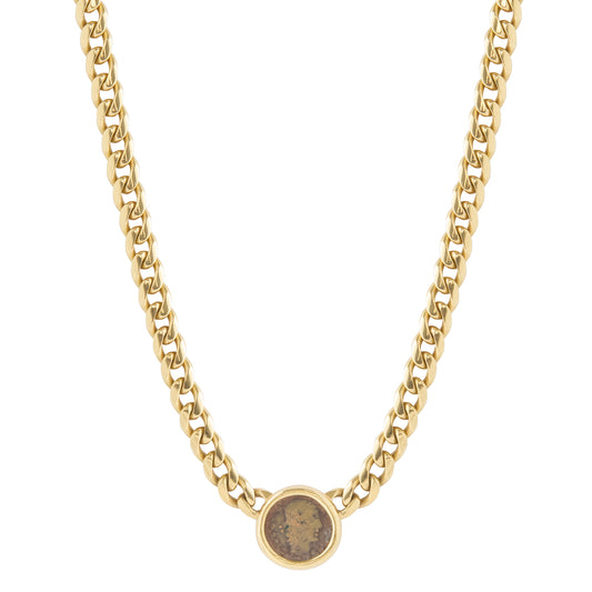 Bulgari Coin Necklace - Main Img