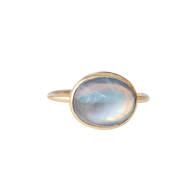 Moonstone Cabochon Ring
