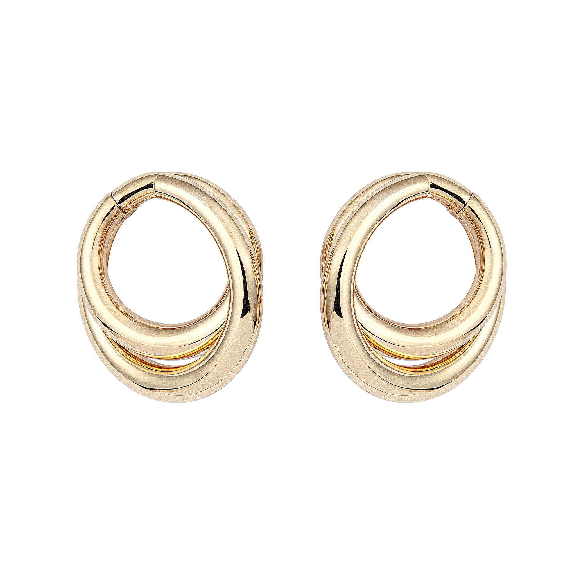 Medium Infinity Loop Earrings