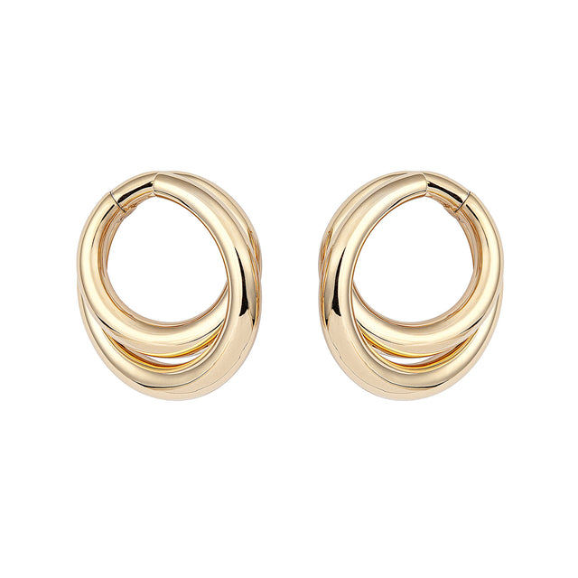 Medium Infinity Loop Earrings