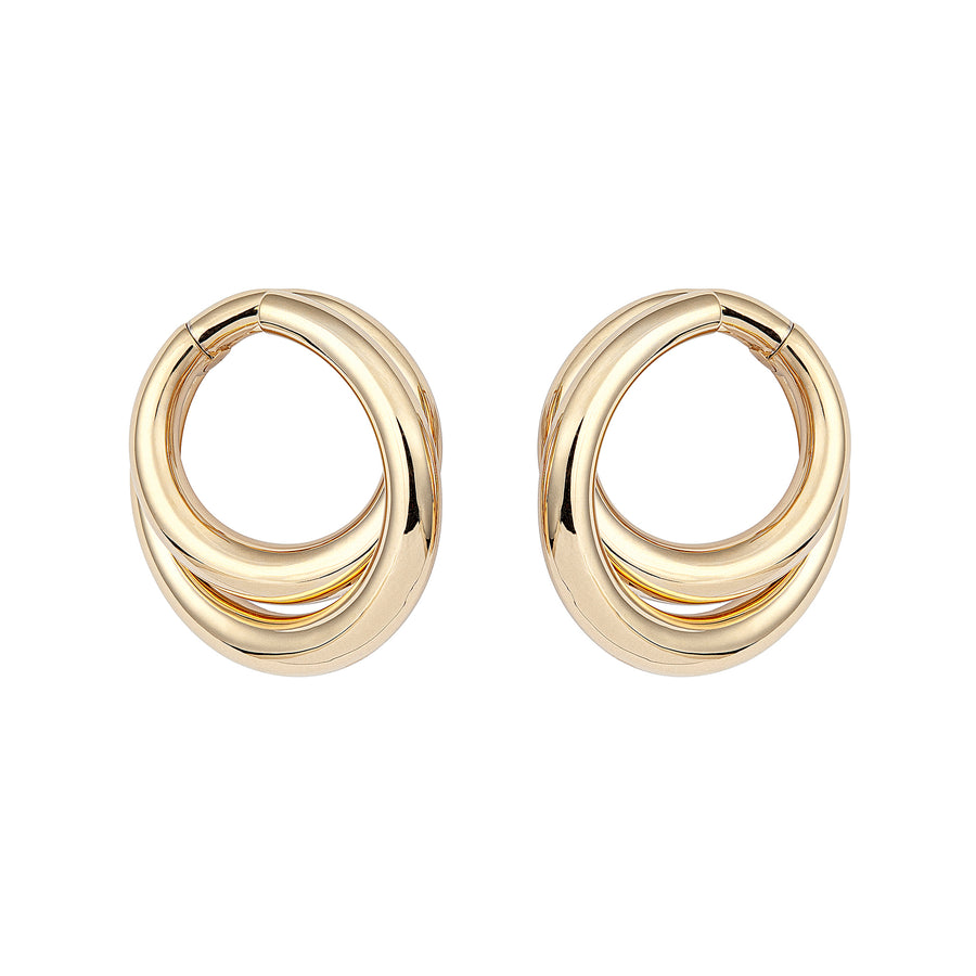 Medium Infinity Loop Earrings