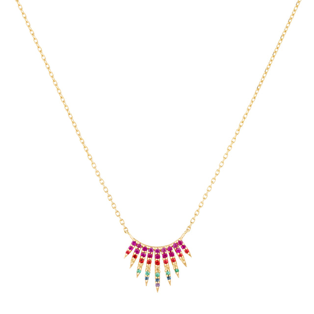 Rising Sunbeam Chain Necklace