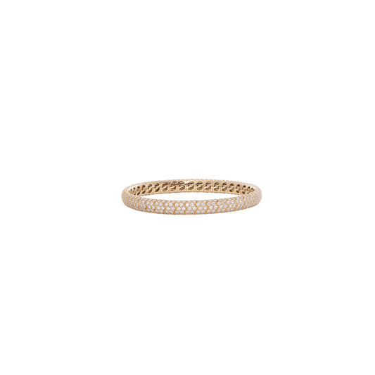 Diamond Stretch Bracelet - Yellow Gold - Main Img