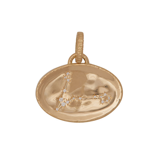 Star Alignment Pisces Plaque Pendant