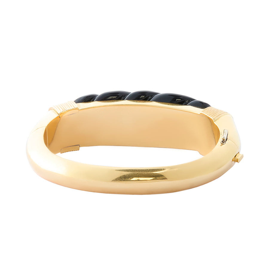 Nardi Bangle - Onyx and Diamond