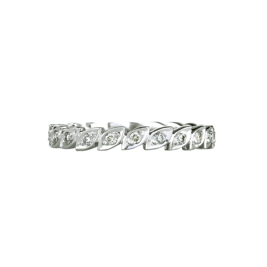 Sethi Couture Feuille Band - White Gold - Rings - Broken English Jewelry