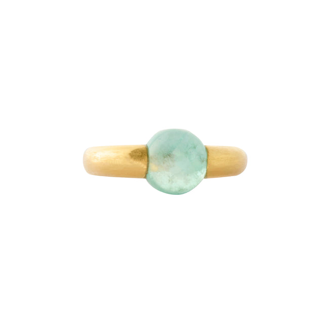 Center Emerald Ring