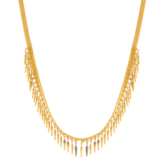 Victorian Gold Tassel Necklace - Main Img