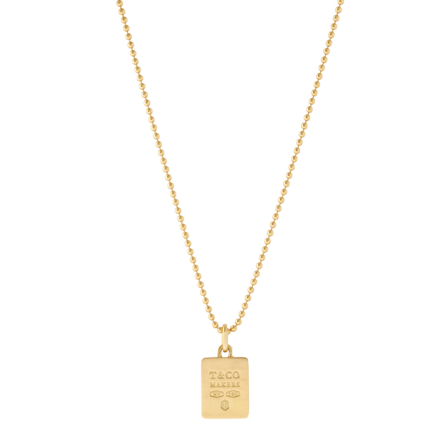 Tiffany & Co Makers Charm Necklace