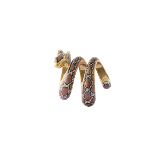 Snake Enamel Slide Pendant - Main Img