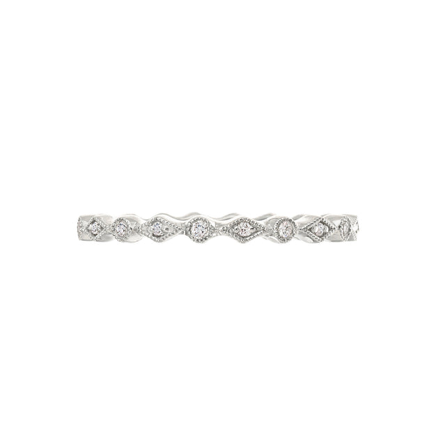 Sethi Couture Isabella Band Ring - White Gold - Rings - Broken English Jewelry
