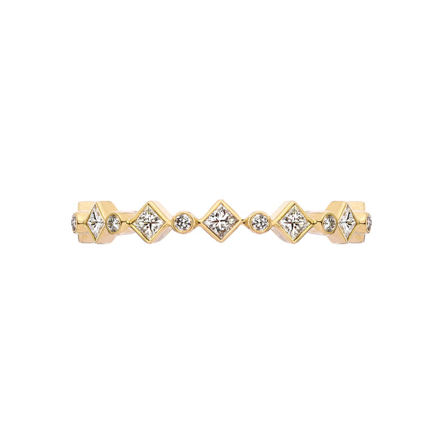 Catherine Band, Princess and Round Cut