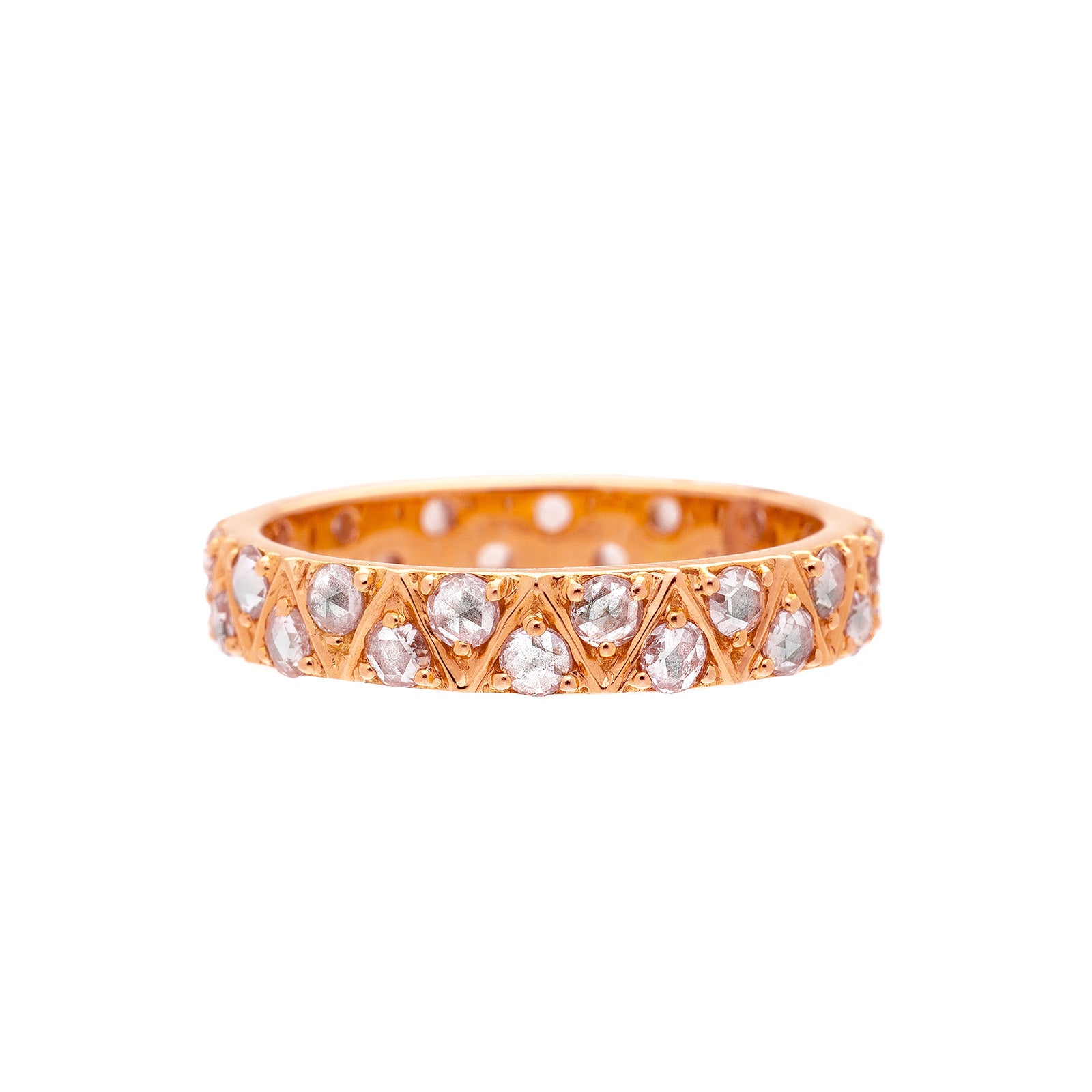 Sethi Couture Stella Band - Rose Gold - Rings - Broken English Jewelry