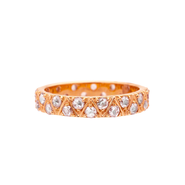 Sethi Couture Stella Band - Rose Gold - Rings - Broken English Jewelry