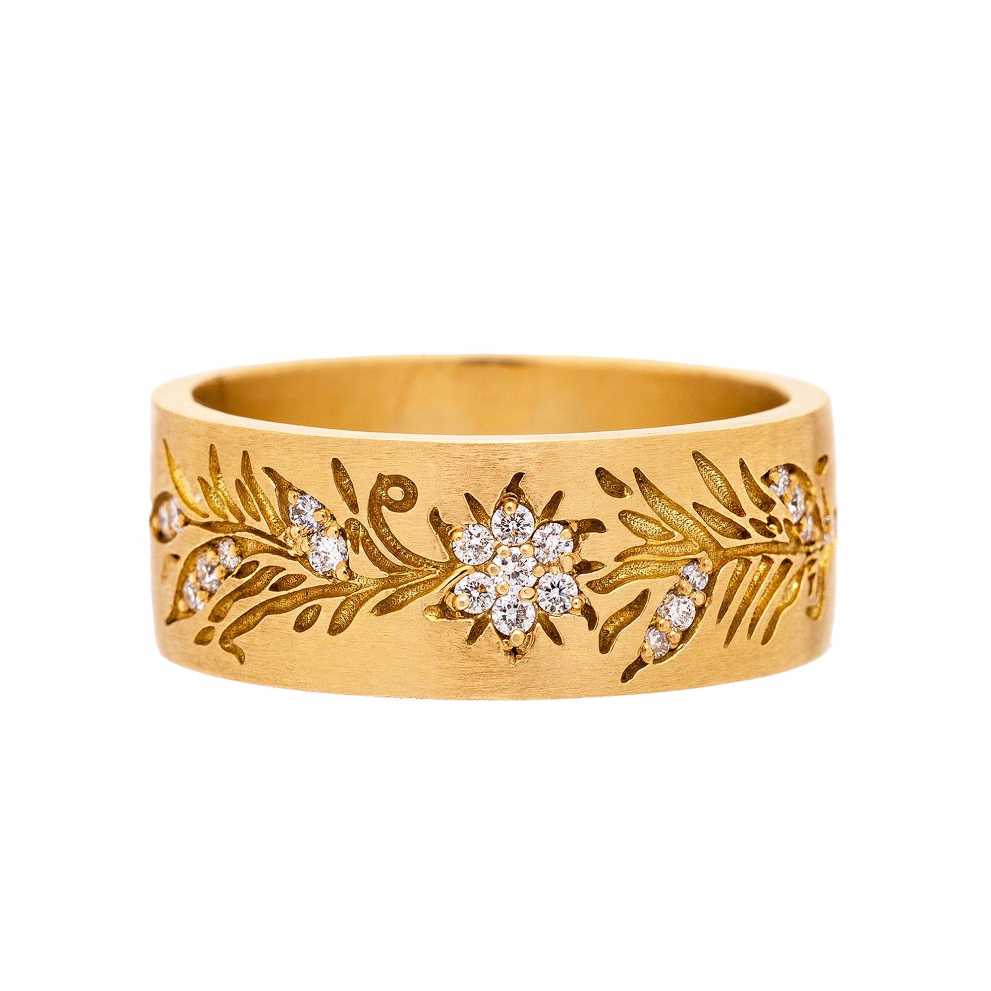 Fleur Band Ring