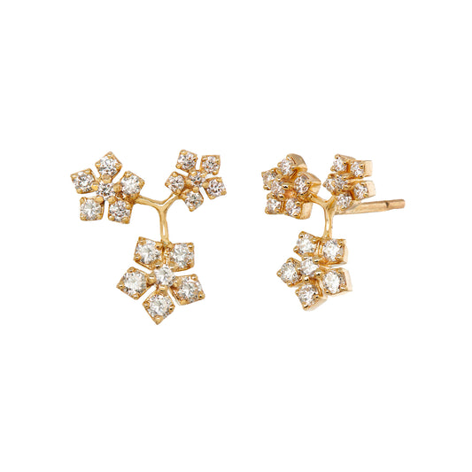 Enchanted Garden Trio Stud Earrings - Main Img