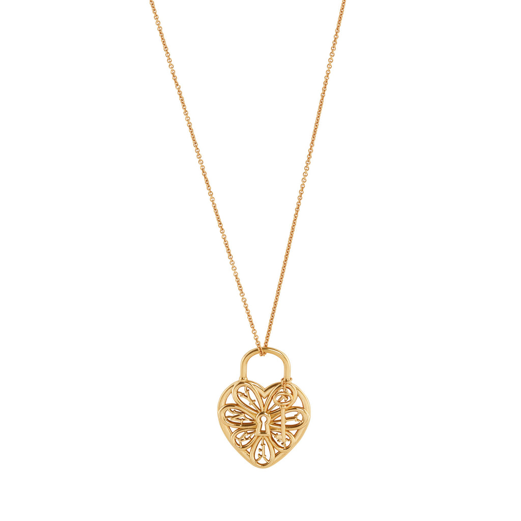 Tiffany Heart Lock Necklace | Gold – Rove Jewelry Accessories and Gifts