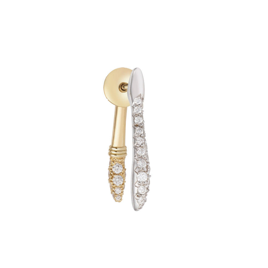 Wishbone Protection Mono Earring