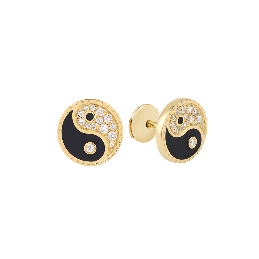 Yin Yang Mono Earring