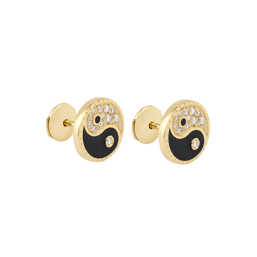 Yin Yang Mono Earring