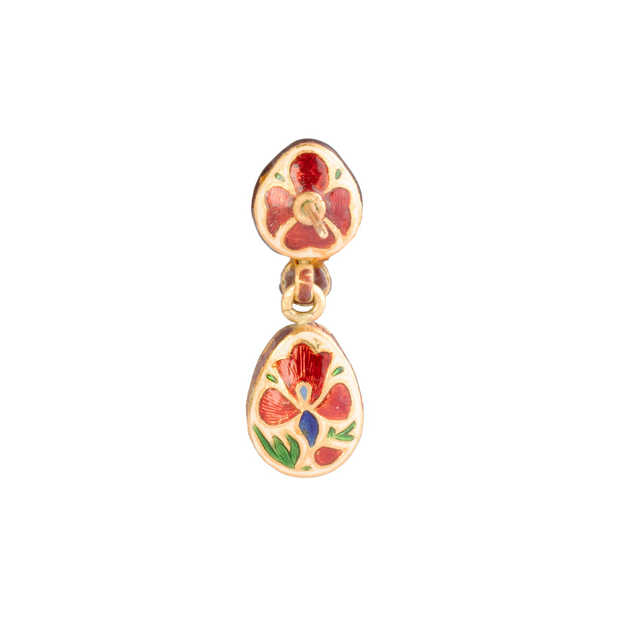 Munnu The Gem Palace Double Sided Floral Diamond Earrings - Earrings - Broken English Jewelry