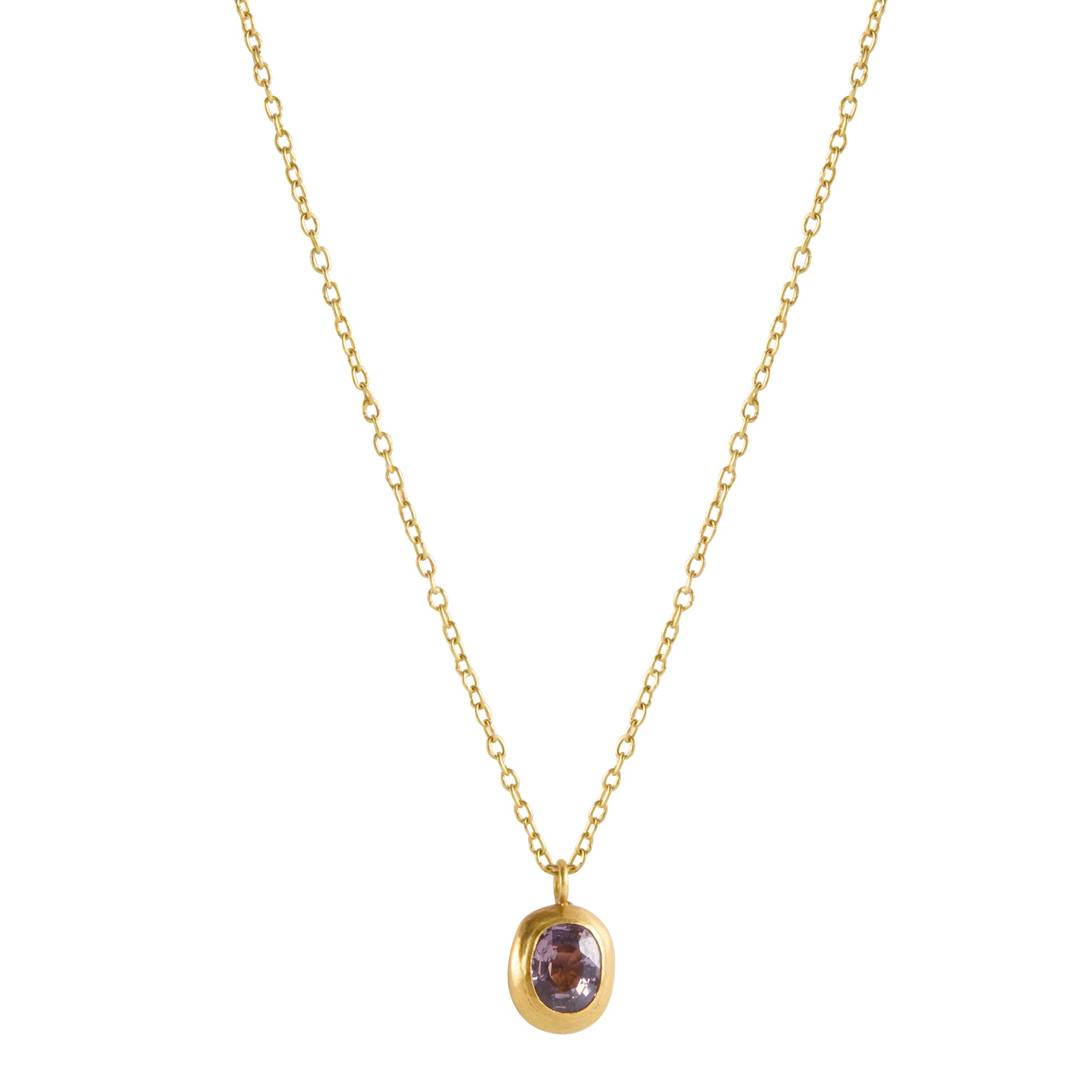 Amethyst Pendant Necklace