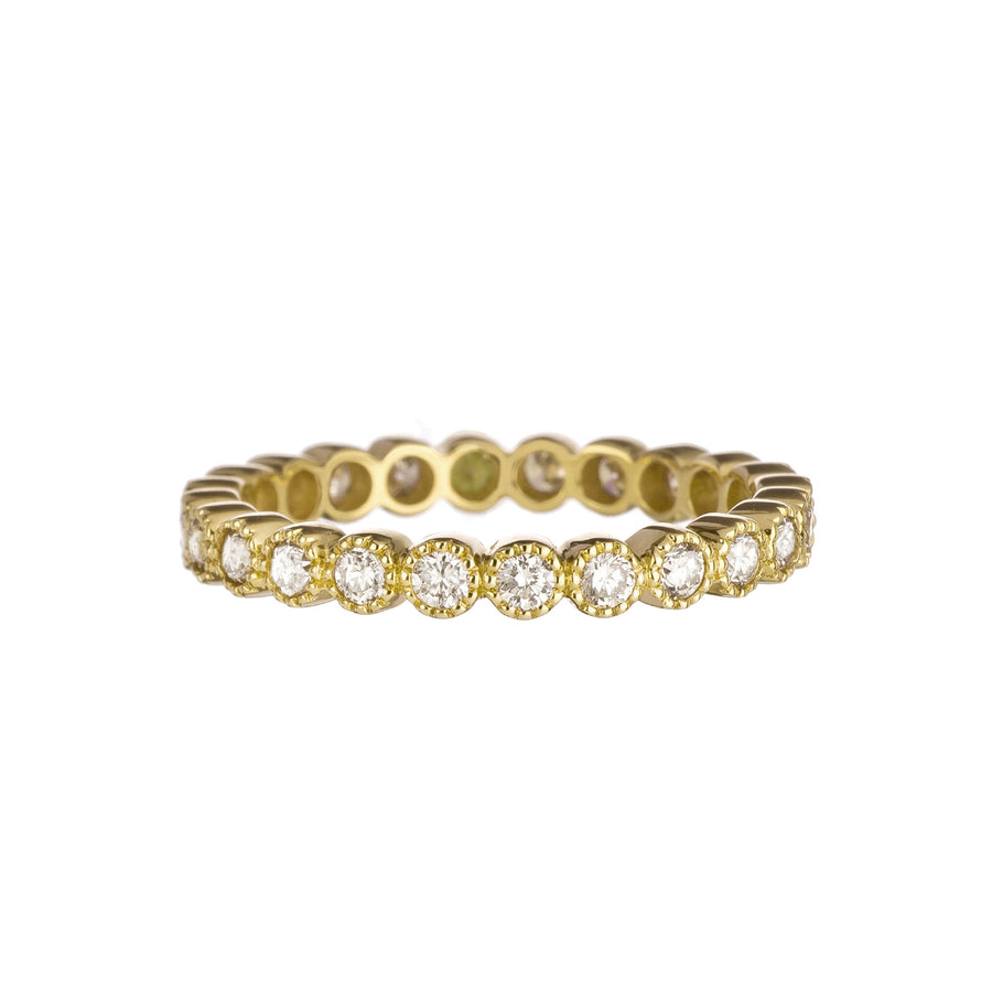 Sethi Couture Diamond Bezel Set Band - Rings - Broken English Jewelry
