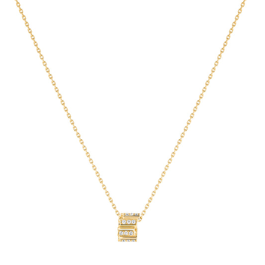 Diamond Edge Necklace - Main Img