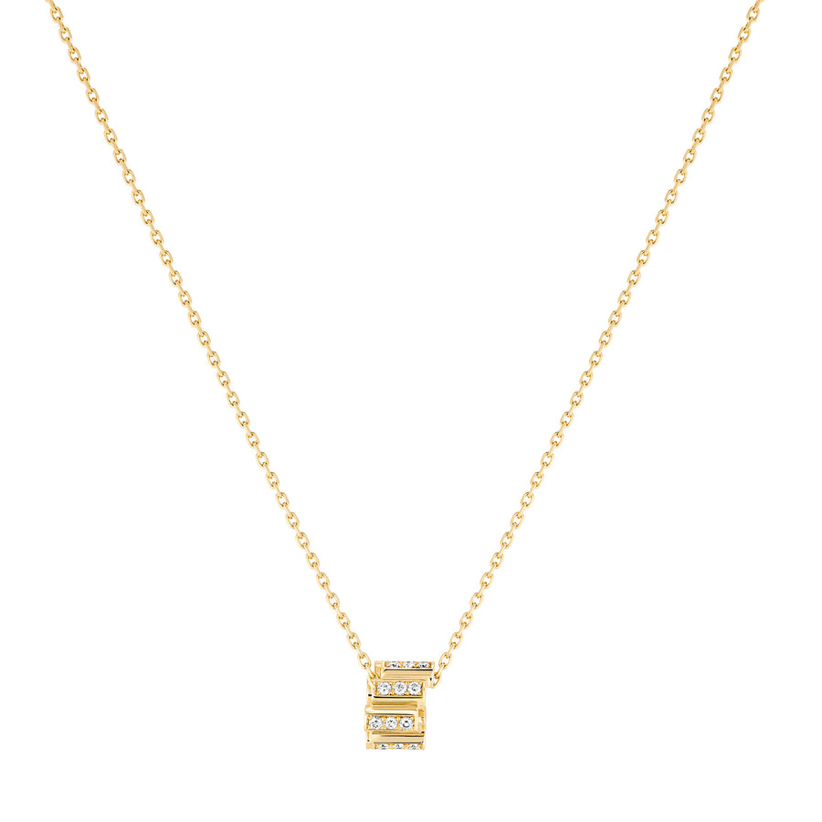 Viltier Diamond Edge Necklace - Necklaces - Broken English Jewelry