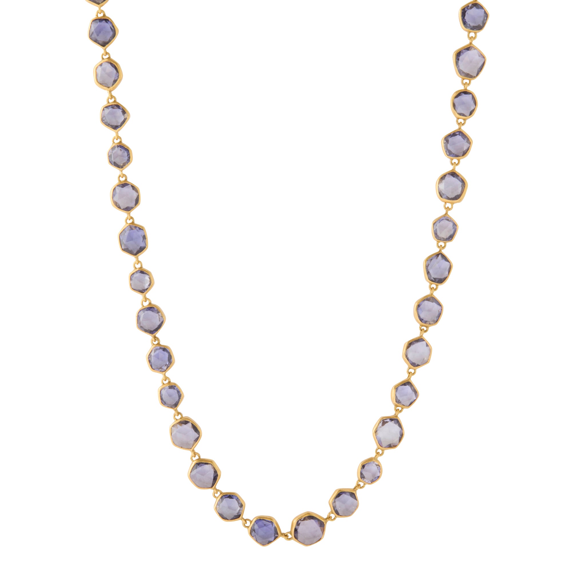 Lolite Link Necklace